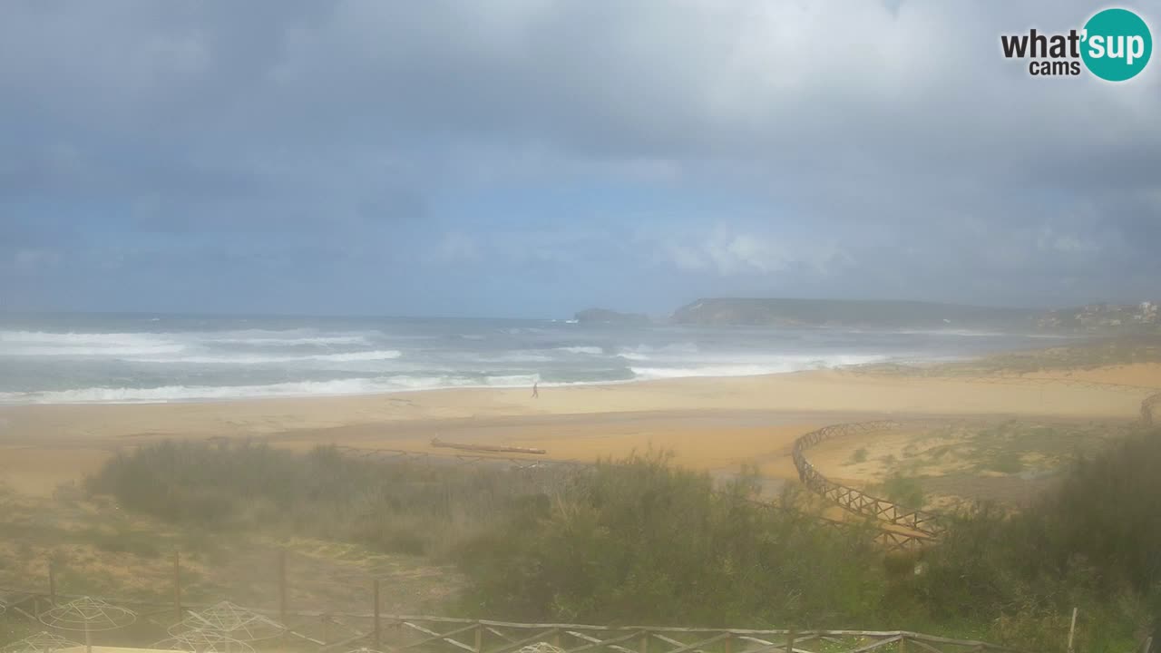 Webcam Torre dei Corsari – Live Beach View from Punta Usai