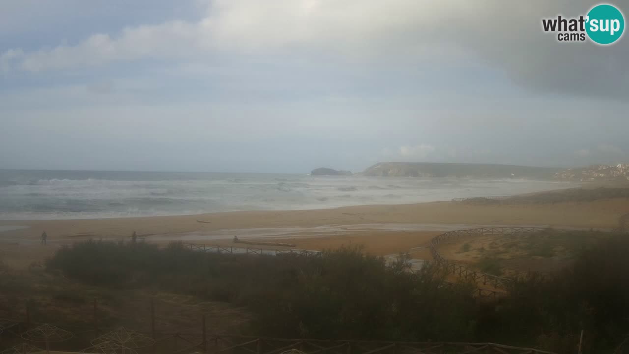 Webcam Torre dei Corsari – Live Beach View from Punta Usai