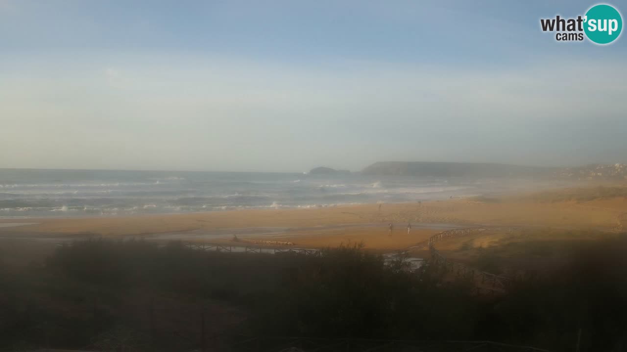 Webcam Torre dei Corsari – Live Beach View from Punta Usai