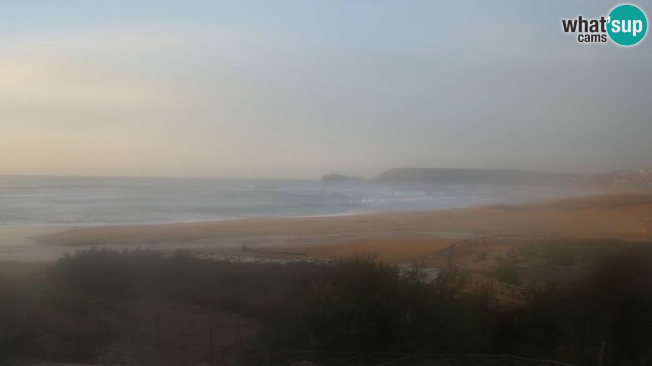 Webcam Torre dei Corsari – Live Beach View from Punta Usai