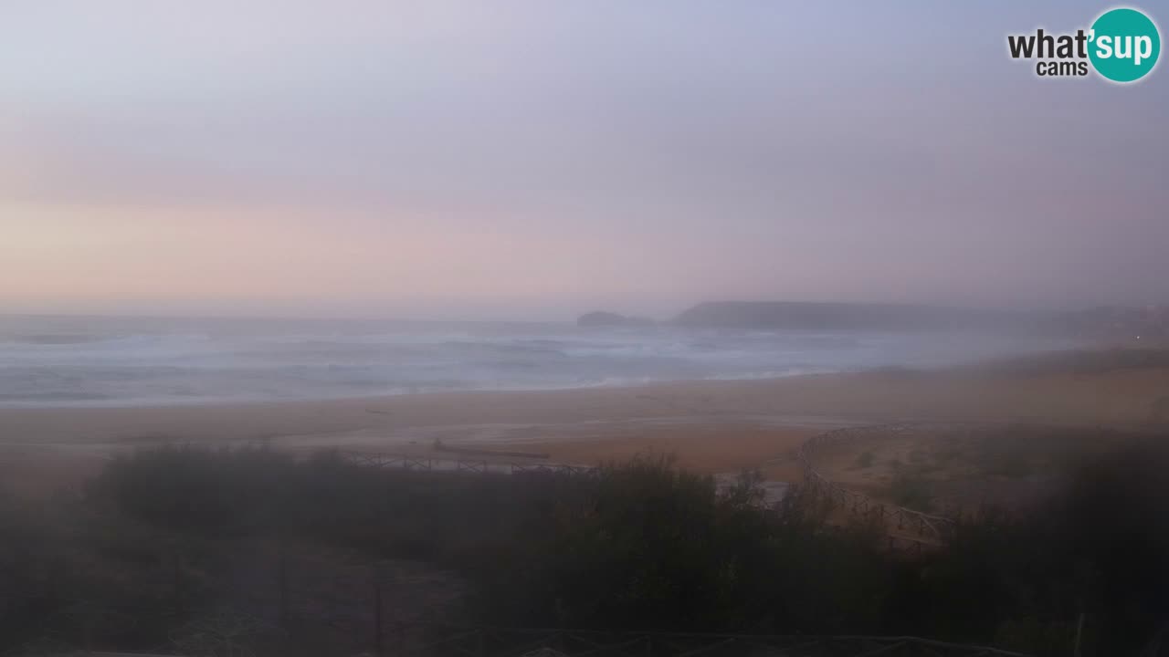 Webcam Torre dei Corsari – Vista live sulla spiaggia da Punta Usai
