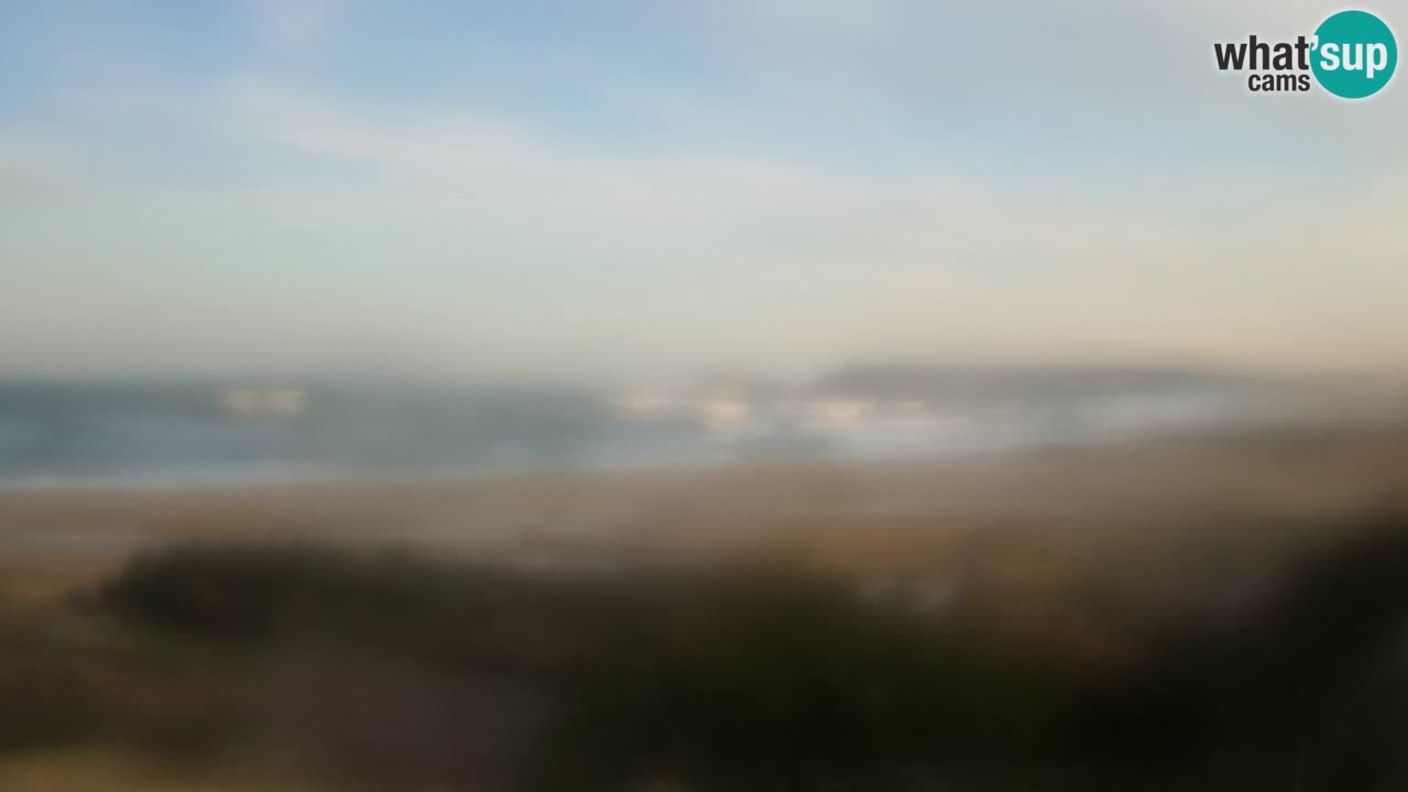 Cámara web Torre dei Corsari – Vista en directo de la playa desde Punta Usai