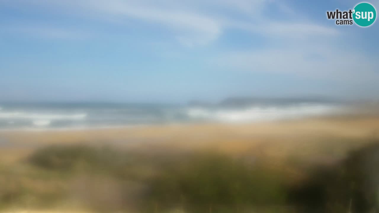 Webcam Torre dei Corsari – Live Beach View from Punta Usai