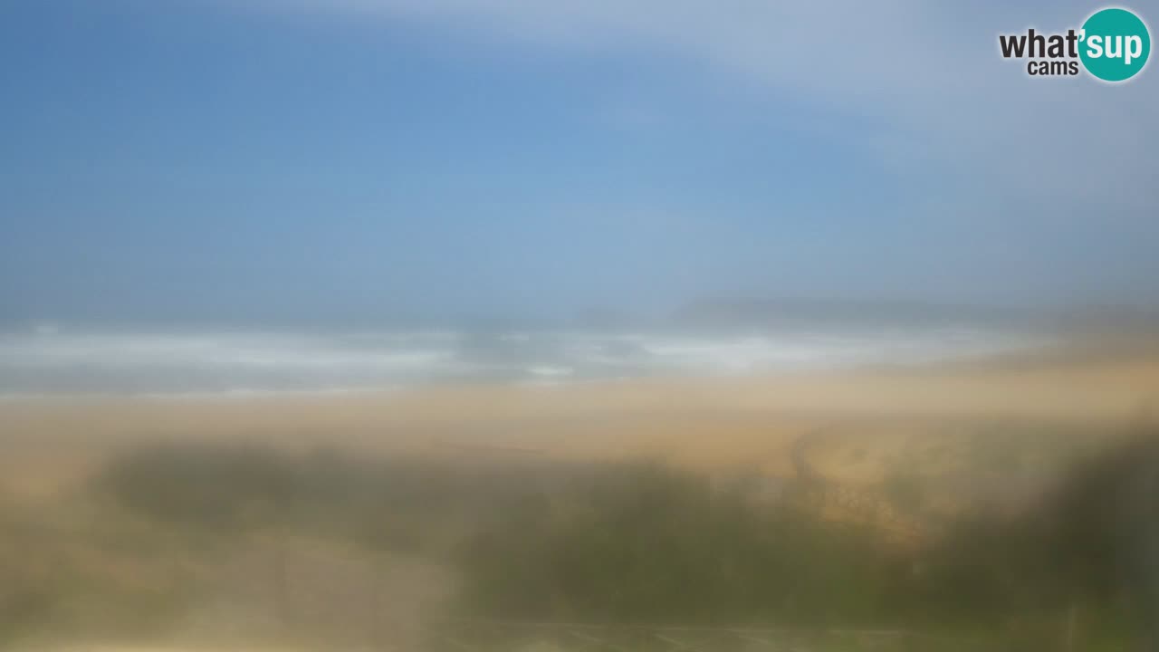 Webcam Torre dei Corsari – Live Beach View from Punta Usai