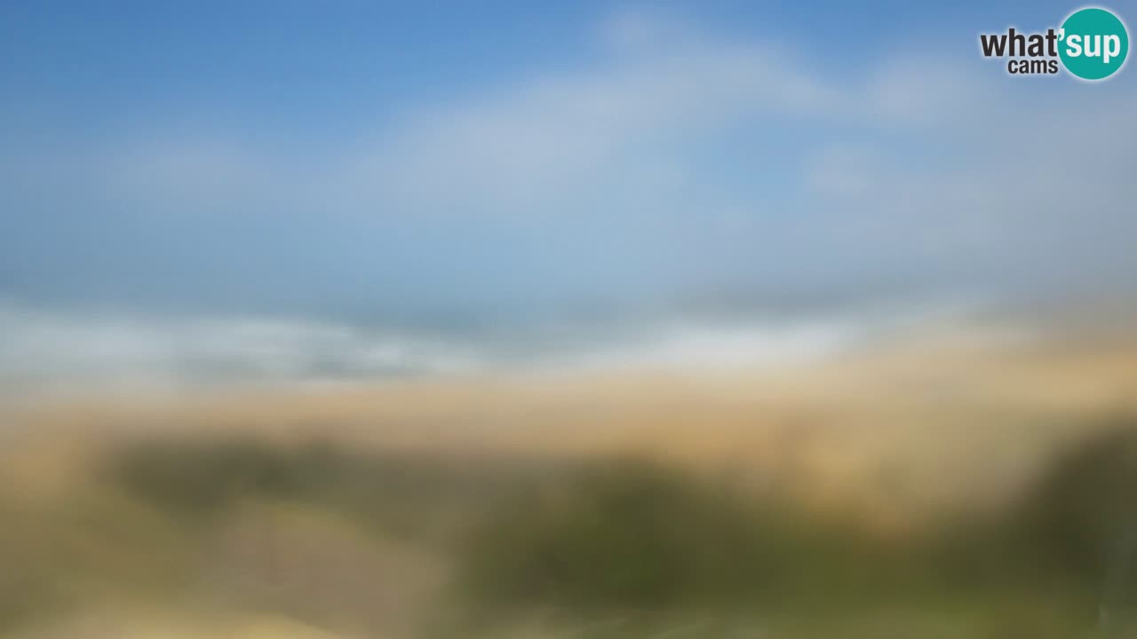 Web kamera Torre dei Corsari – Pogled uživo na plažu s Punta Usai