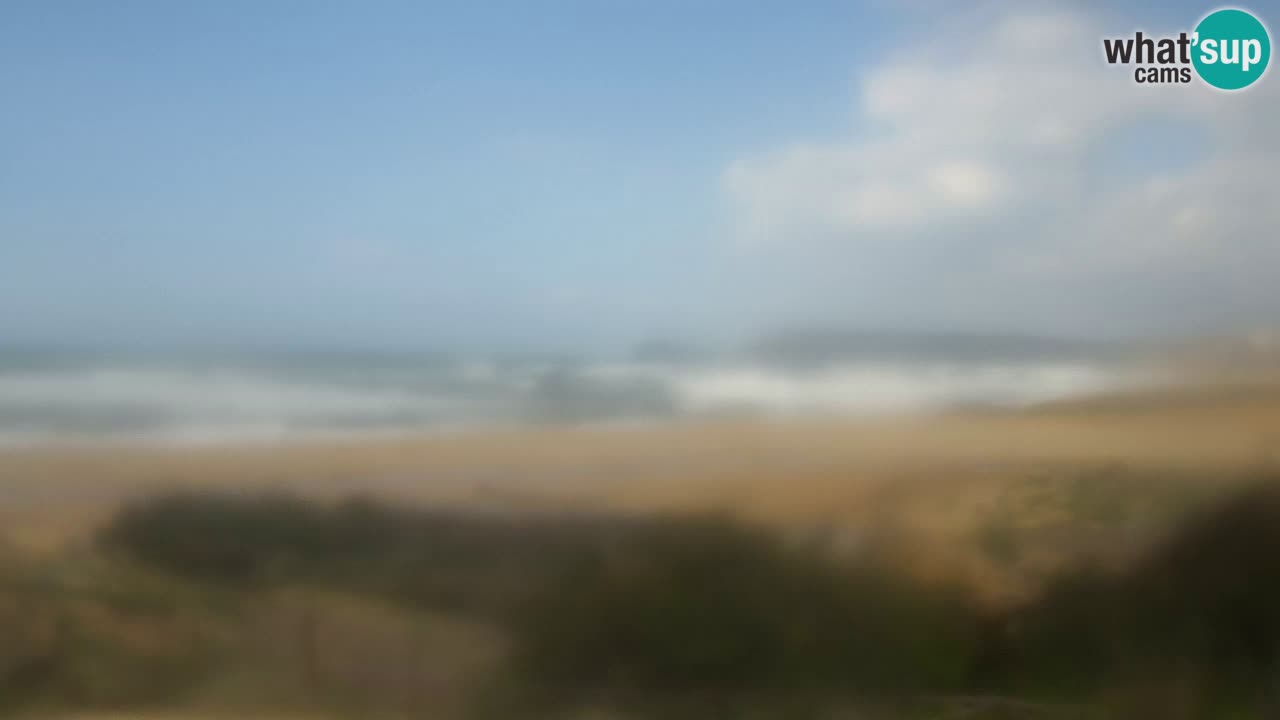 Webcam Torre dei Corsari – Live Beach View from Punta Usai
