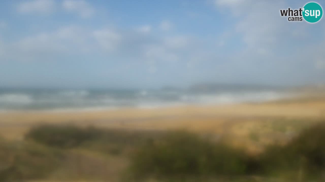 Webcam Torre dei Corsari – Vue en direct sur la plage depuis Punta Usai