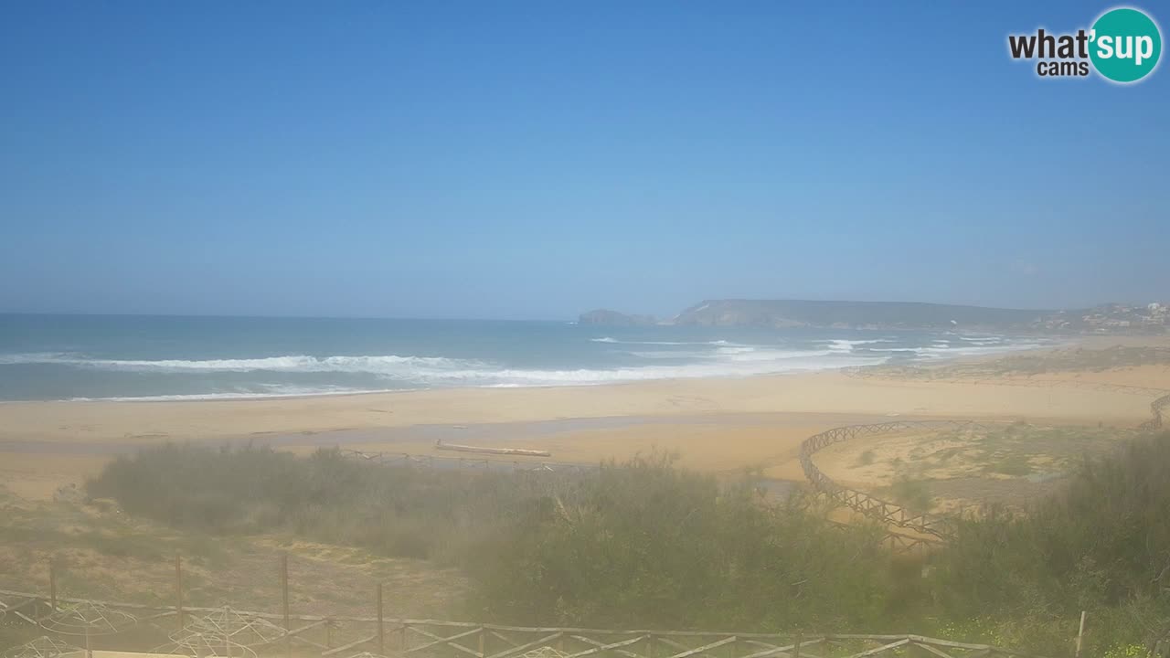 Webcam Torre dei Corsari – Live Beach View from Punta Usai