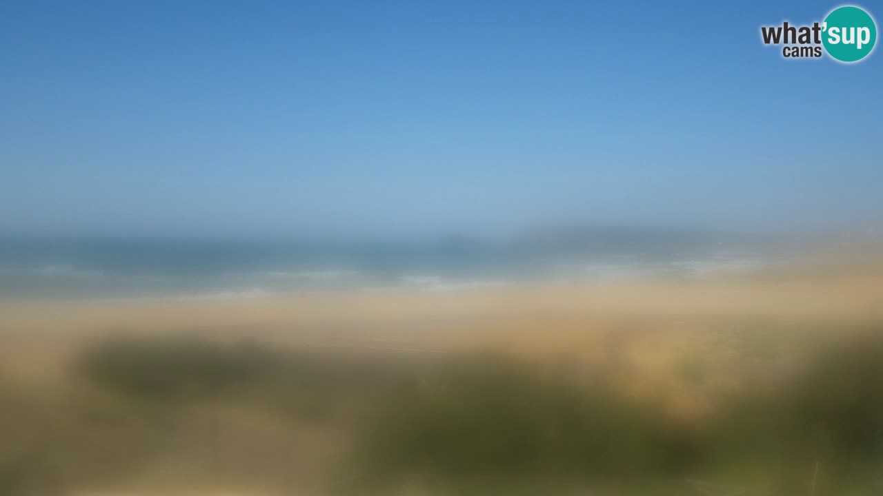 Webcam Torre dei Corsari – Live Beach View from Punta Usai
