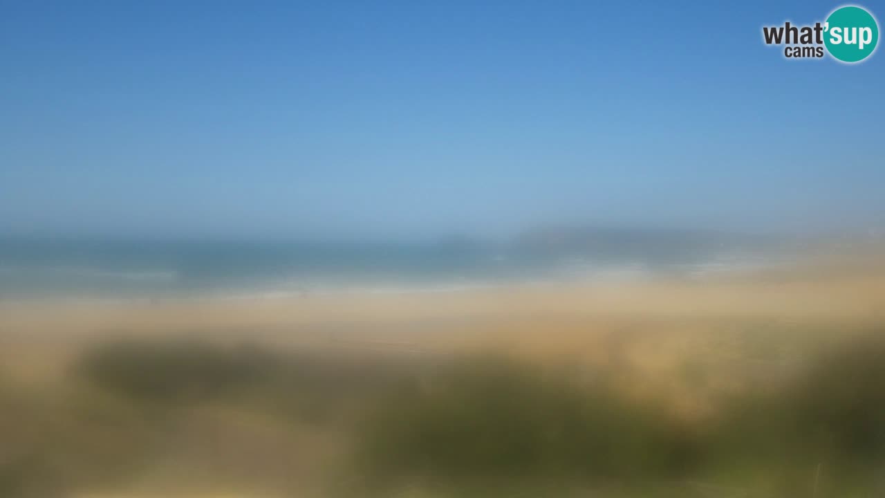 Webcam Torre dei Corsari – Liveblick auf den Strand von Punta Usai