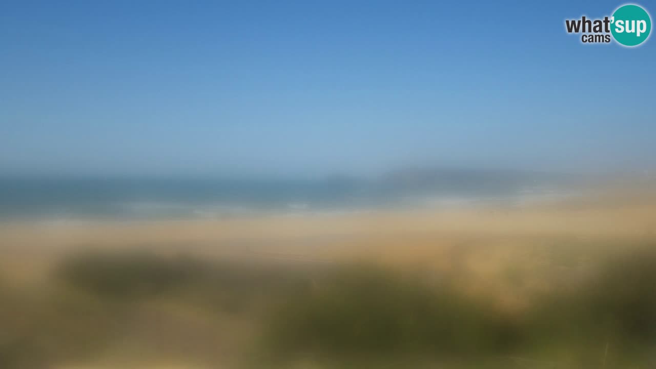 Cámara web Torre dei Corsari – Vista en directo de la playa desde Punta Usai