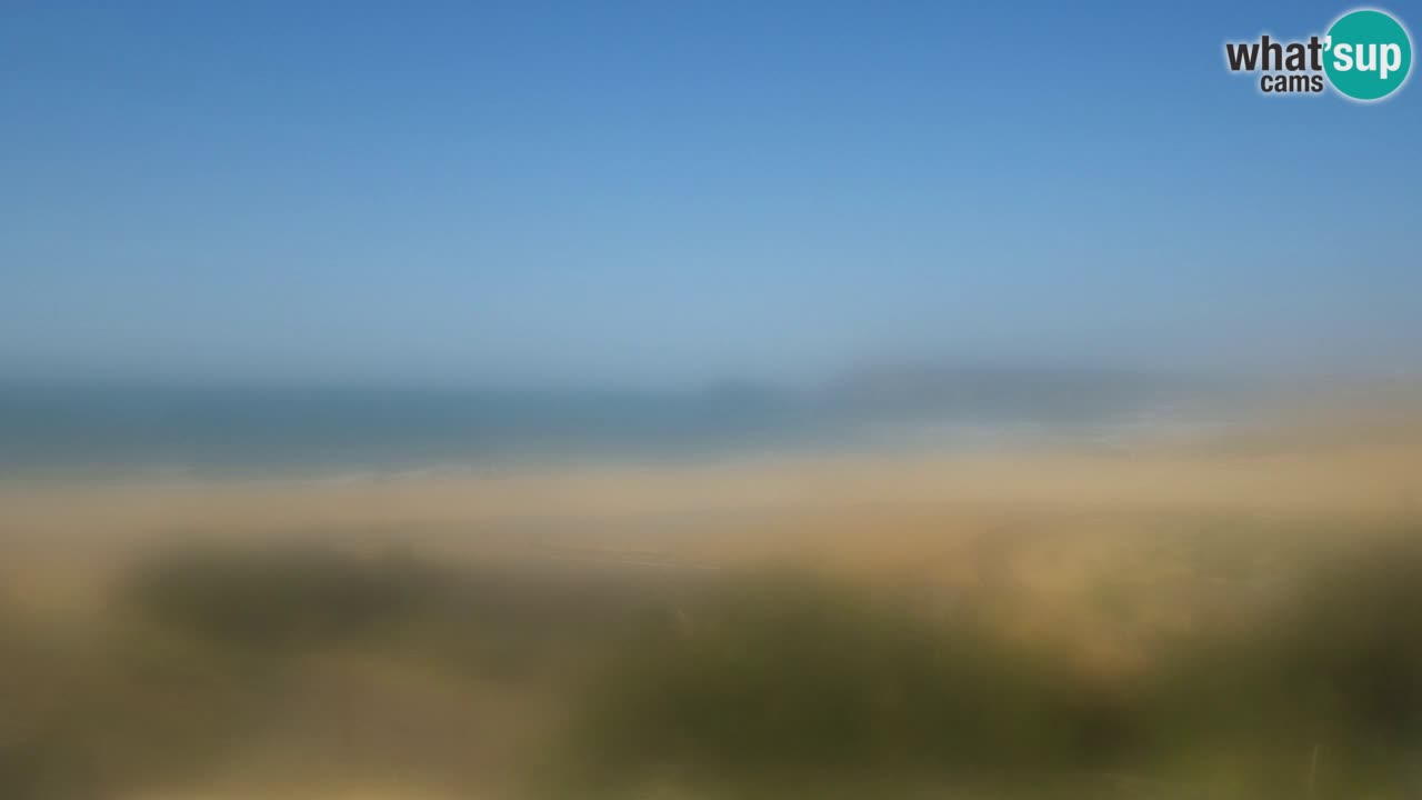 Cámara web Torre dei Corsari – Vista en directo de la playa desde Punta Usai