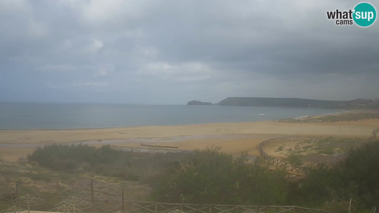 Spletna kamera Torre dei Corsari – Pogled v živo na plažo s Punta Usai
