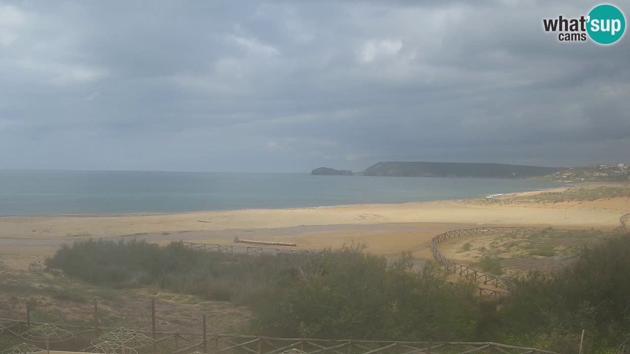 Cámara web Torre dei Corsari – Vista en directo de la playa desde Punta Usai