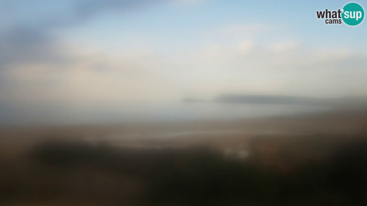 Webcam Torre dei Corsari – Vue en direct sur la plage depuis Punta Usai