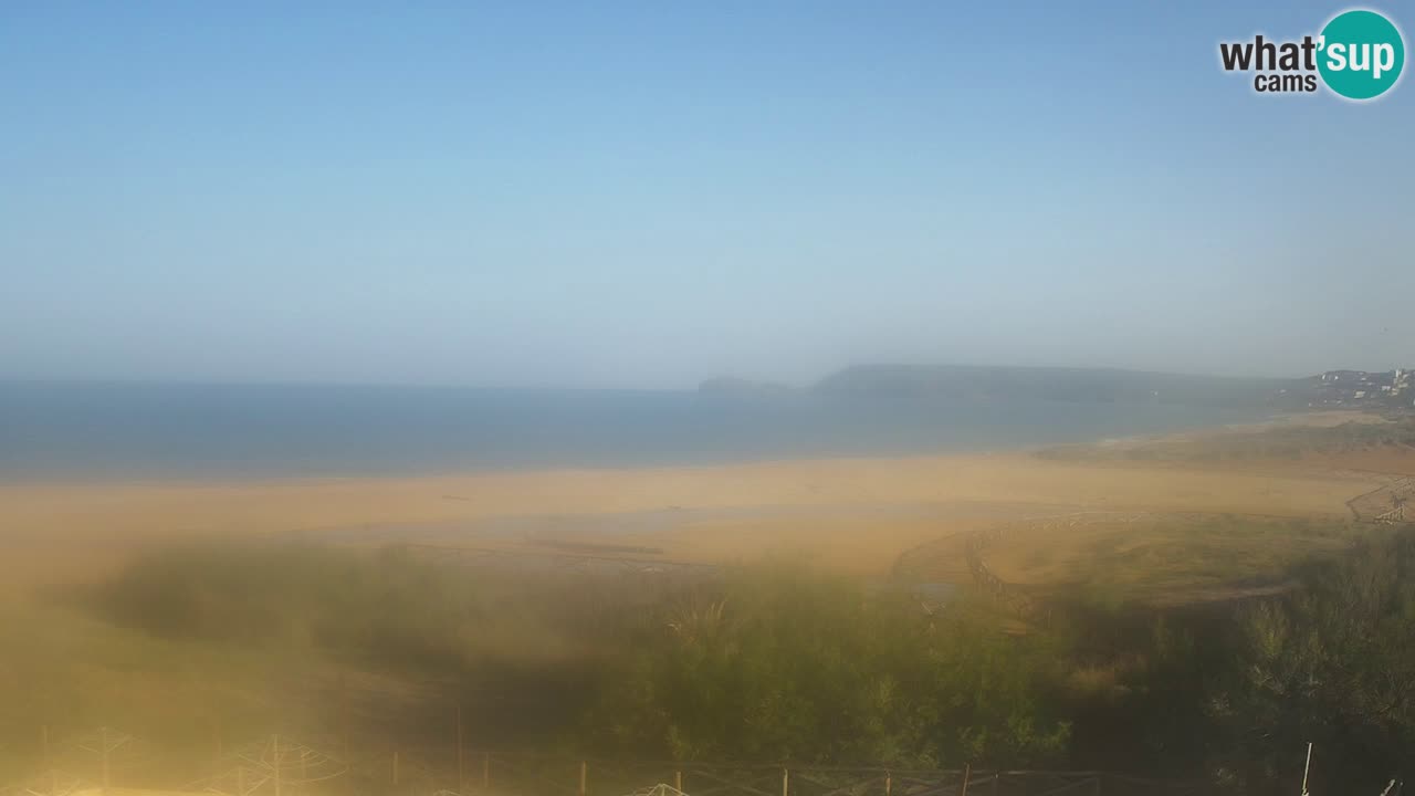 Webcam Torre dei Corsari – Live Beach View from Punta Usai