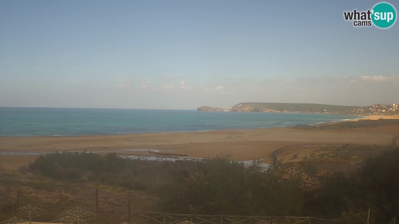 Webcam Torre dei Corsari – Live Beach View from Punta Usai