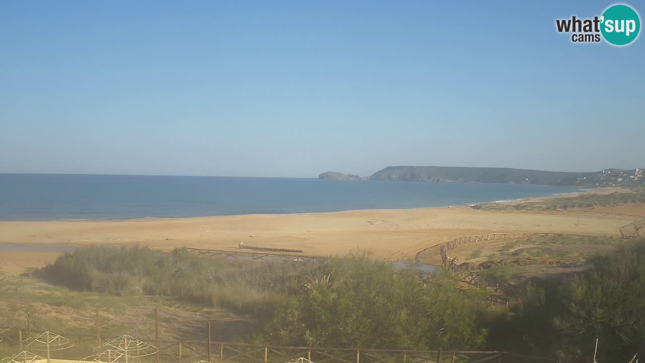 Webcam Torre dei Corsari – Live Beach View from Punta Usai
