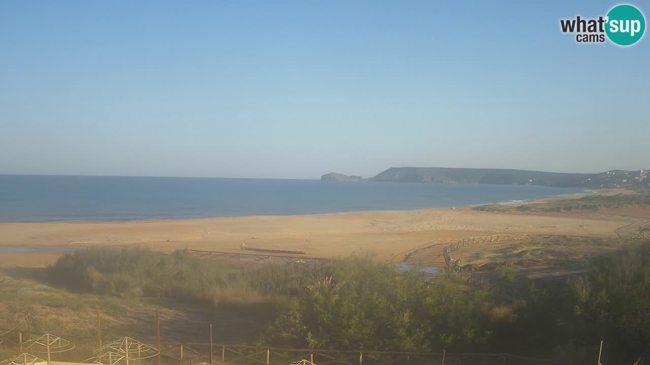 Webcam Torre dei Corsari – Live Beach View from Punta Usai