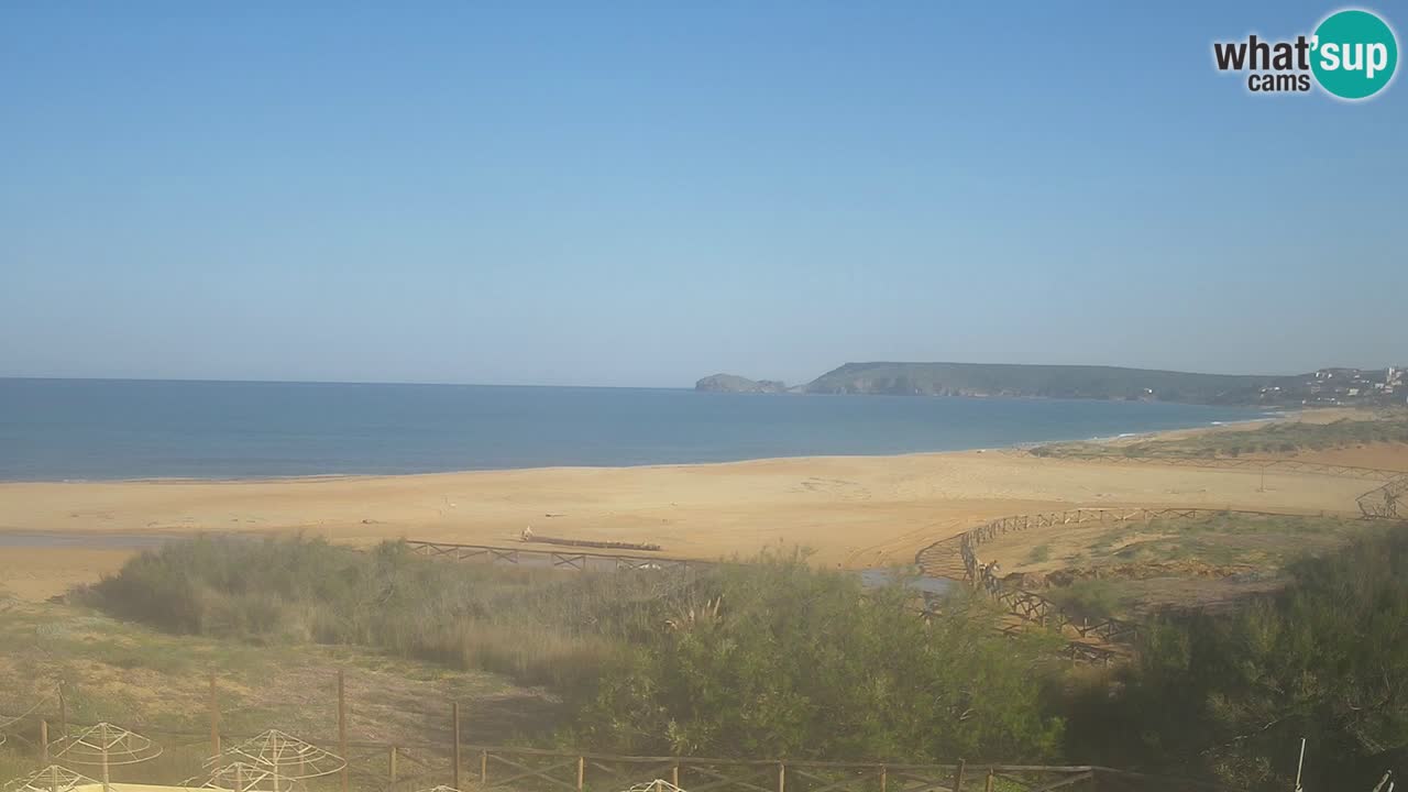 Webcam Torre dei Corsari – Live Beach View from Punta Usai