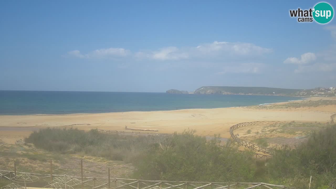 Webcam Torre dei Corsari – Live Beach View from Punta Usai