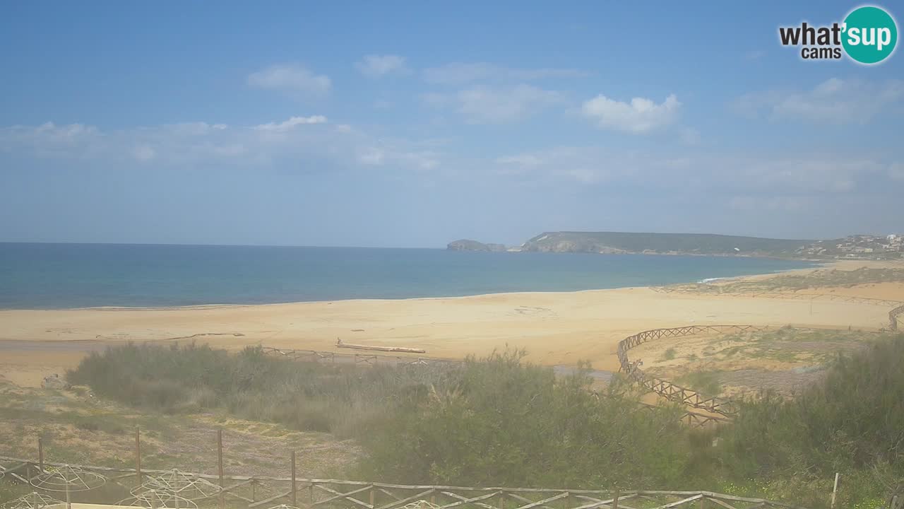 Webcam Torre dei Corsari – Live Beach View from Punta Usai