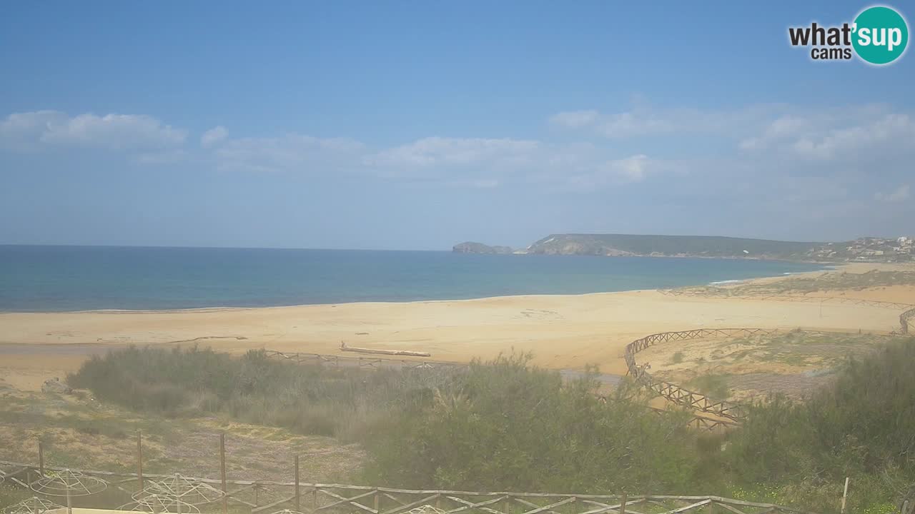 Webcam Torre dei Corsari – Liveblick auf den Strand von Punta Usai