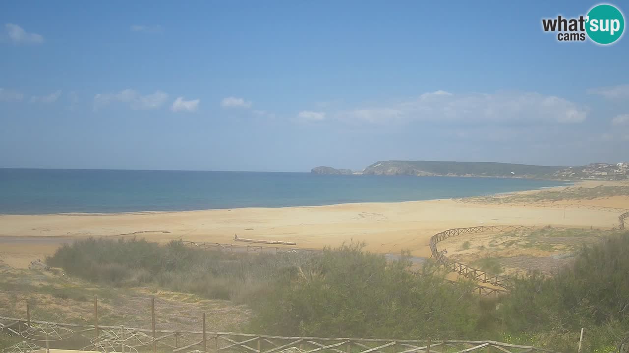 Webcam Torre dei Corsari – Live Beach View from Punta Usai