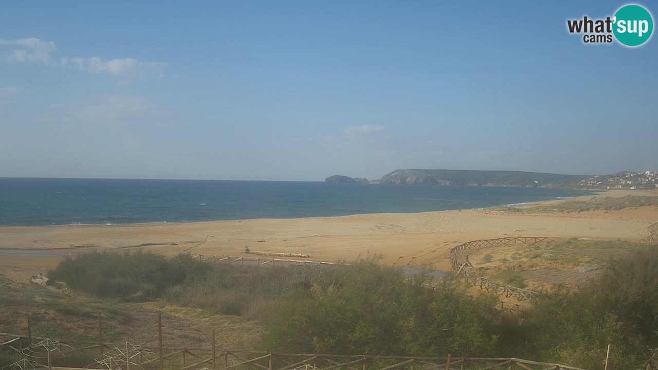 Webcam Torre dei Corsari – Liveblick auf den Strand von Punta Usai