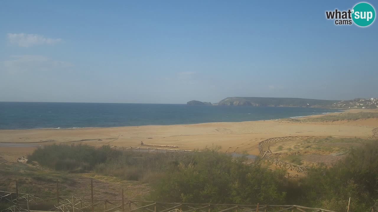 Webcam Torre dei Corsari – Live Beach View from Punta Usai