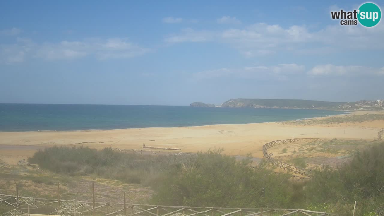 Webcam Torre dei Corsari – Liveblick auf den Strand von Punta Usai