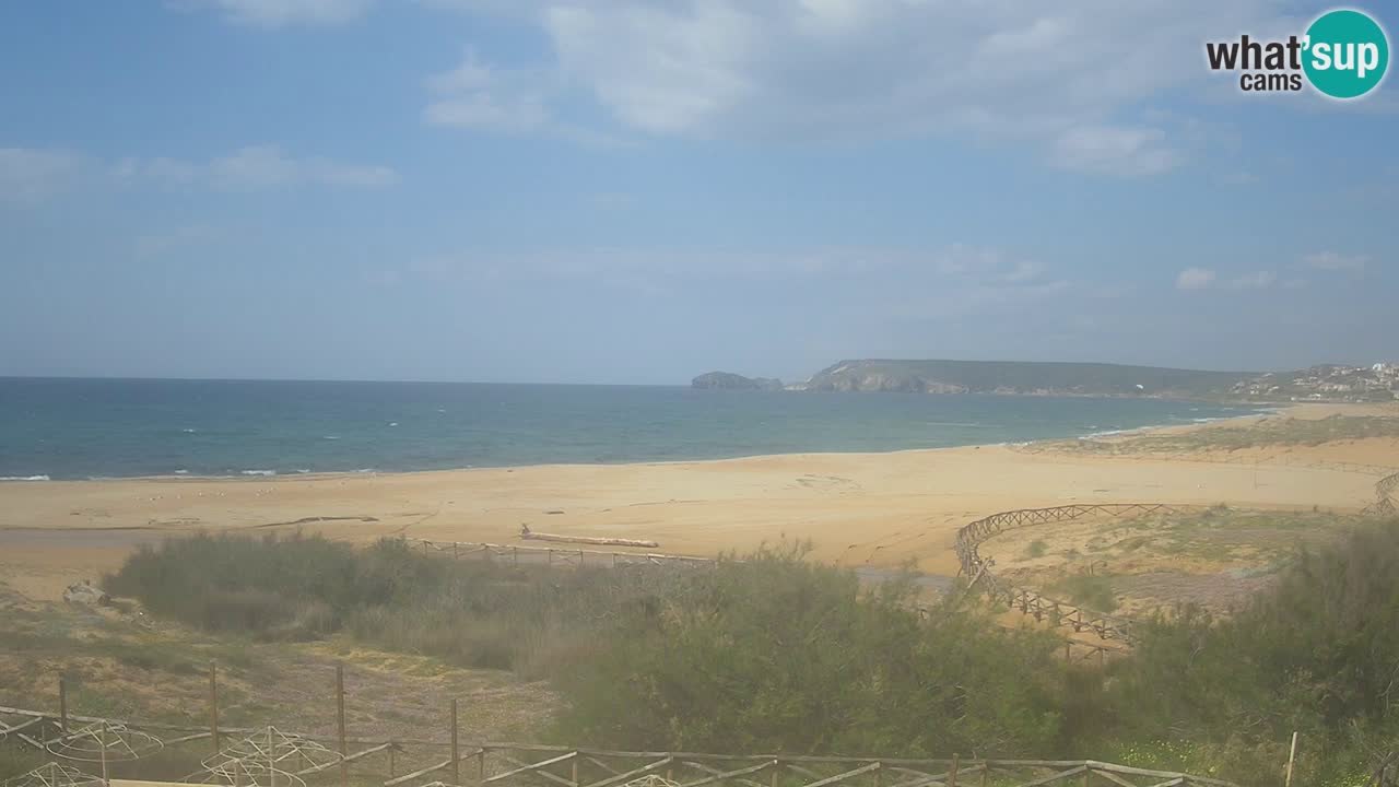 Webcam Torre dei Corsari – Live Beach View from Punta Usai