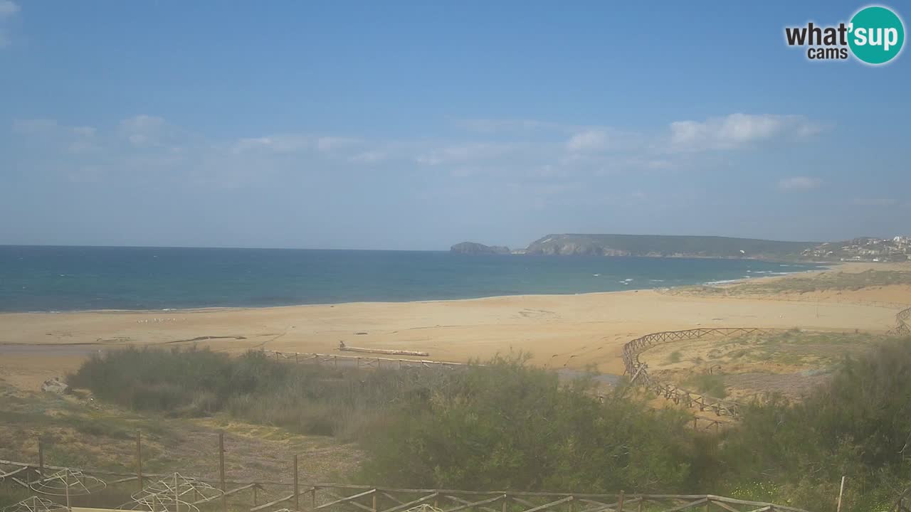 Webcam Torre dei Corsari – Live Beach View from Punta Usai