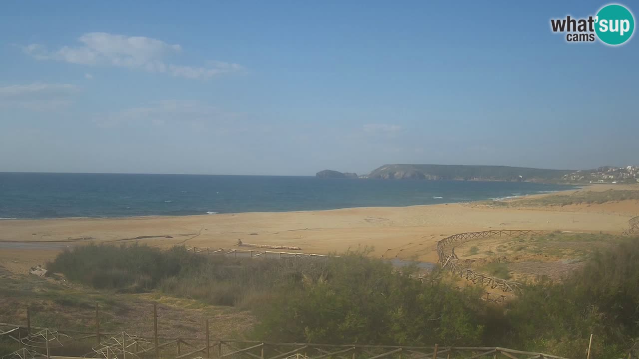 Webcam Torre dei Corsari – Live Beach View from Punta Usai