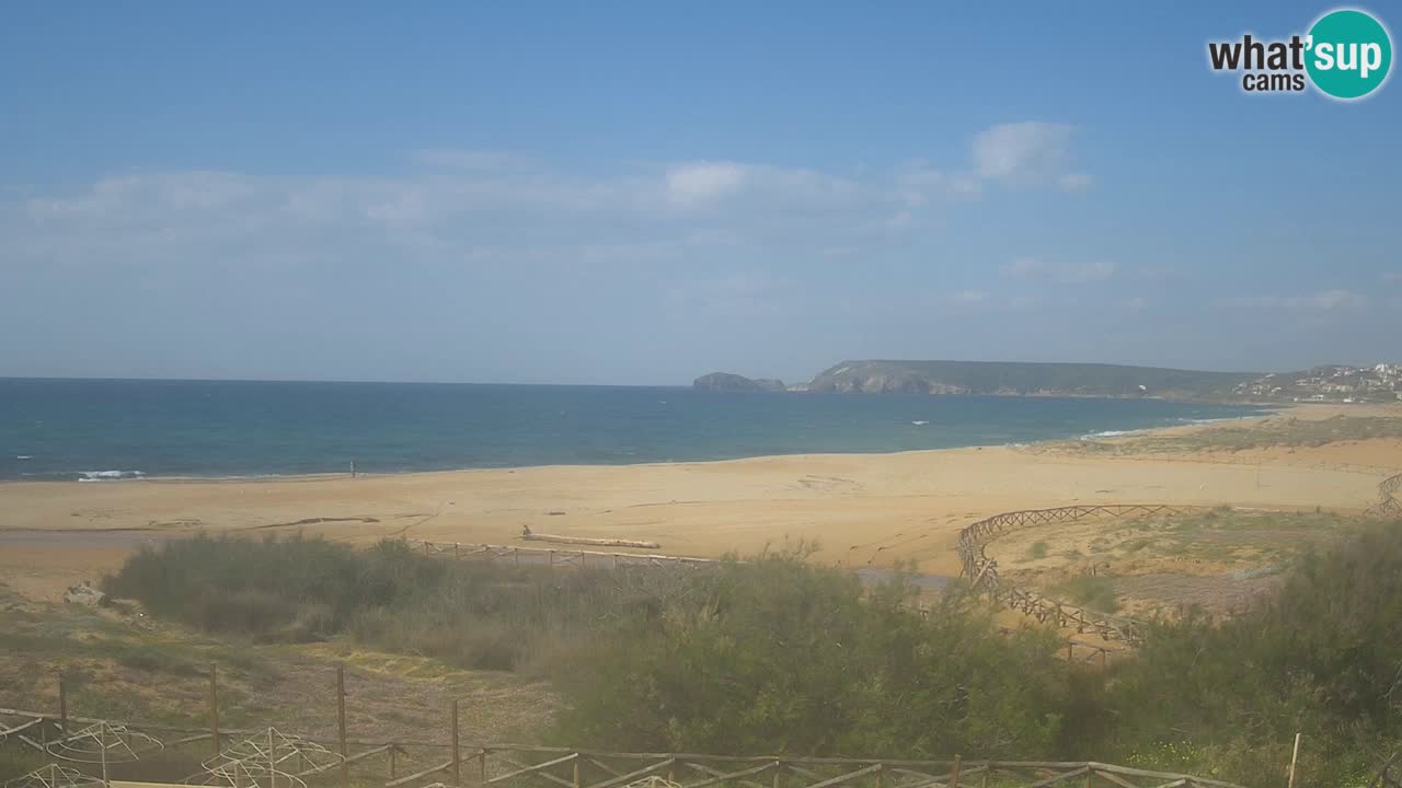 Webcam Torre dei Corsari – Live Beach View from Punta Usai