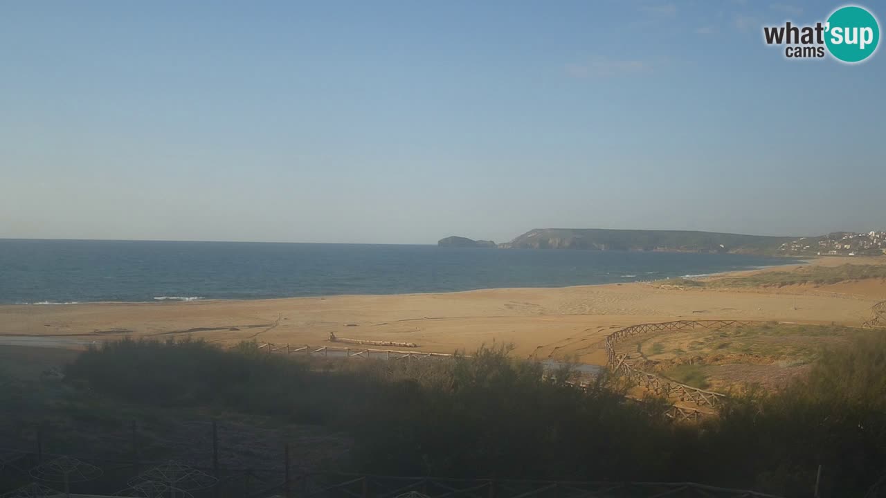 Webcam Torre dei Corsari – Liveblick auf den Strand von Punta Usai