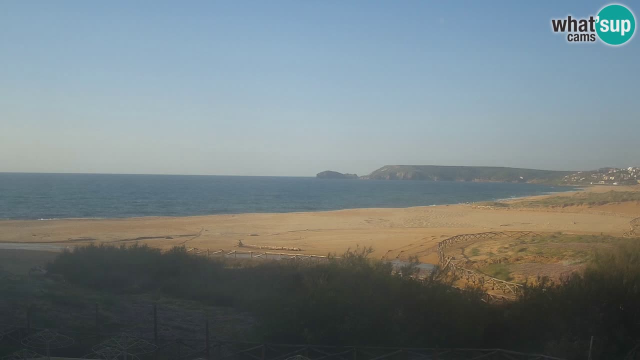 Webcam Torre dei Corsari – Live Beach View from Punta Usai