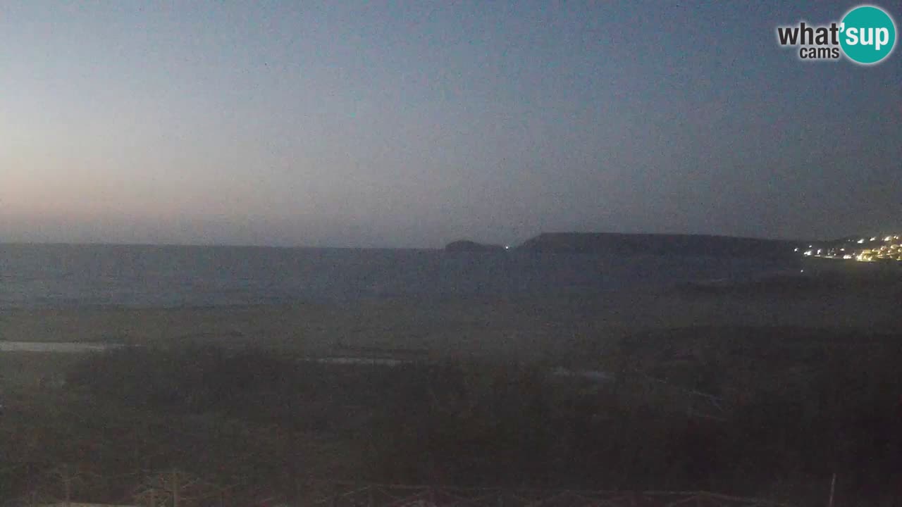 Cámara web Torre dei Corsari – Vista en directo de la playa desde Punta Usai