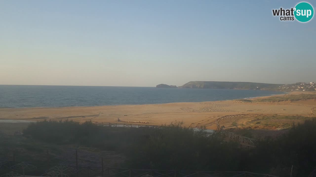 Cámara web Torre dei Corsari – Vista en directo de la playa desde Punta Usai