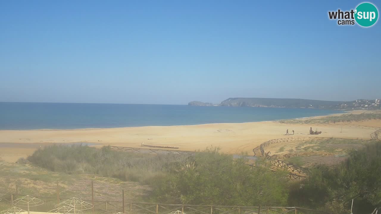 Webcam Torre dei Corsari – Vue en direct sur la plage depuis Punta Usai
