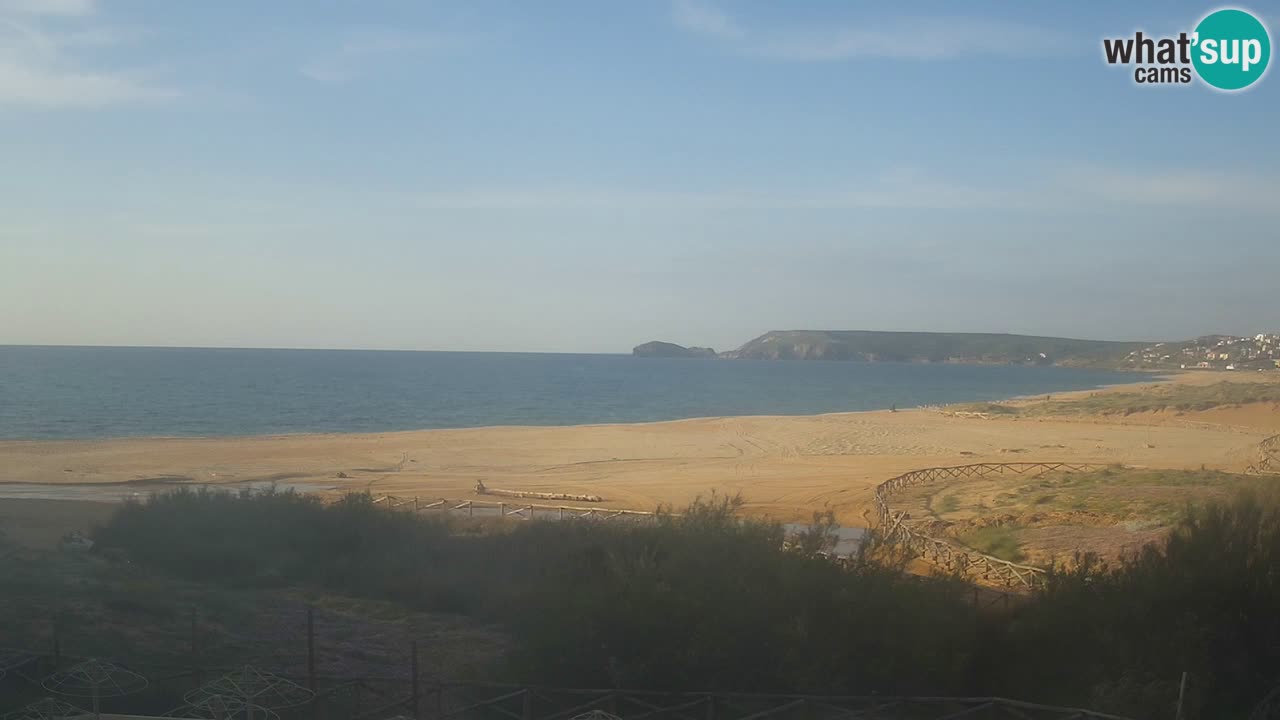 Webcam Torre dei Corsari – Vista live sulla spiaggia da Punta Usai