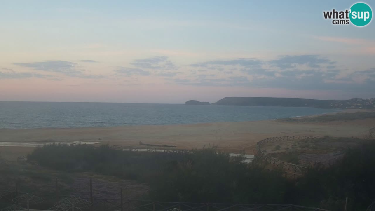 Webcam Torre dei Corsari – Vista live sulla spiaggia da Punta Usai