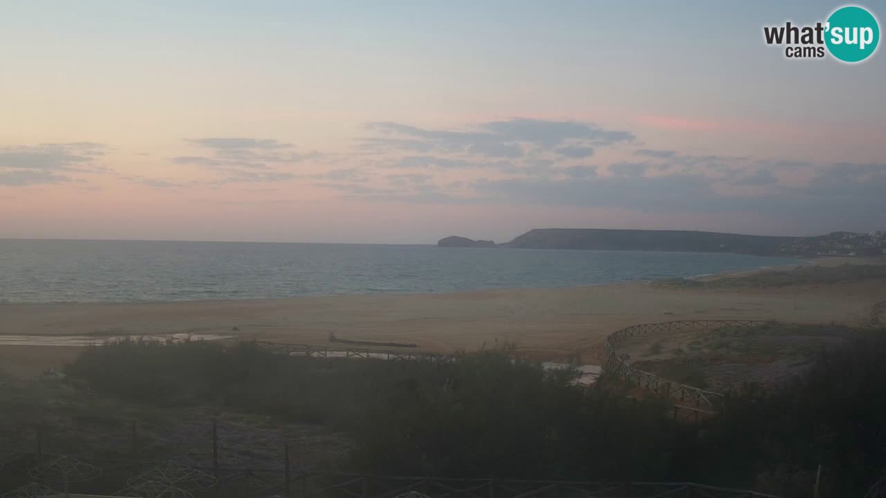 Webcam Torre dei Corsari – Vue en direct sur la plage depuis Punta Usai