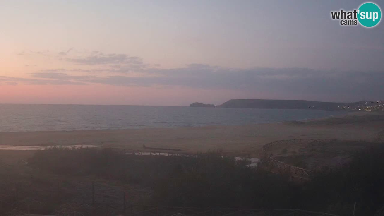 Webcam Torre dei Corsari – Vista live sulla spiaggia da Punta Usai
