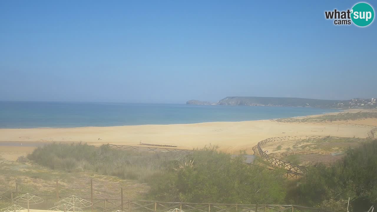 Webcam Torre dei Corsari – Live Beach View from Punta Usai