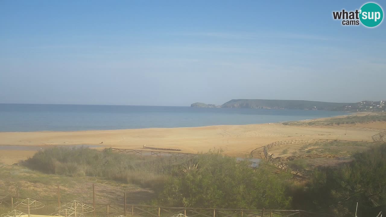 Webcam Torre dei Corsari – Liveblick auf den Strand von Punta Usai