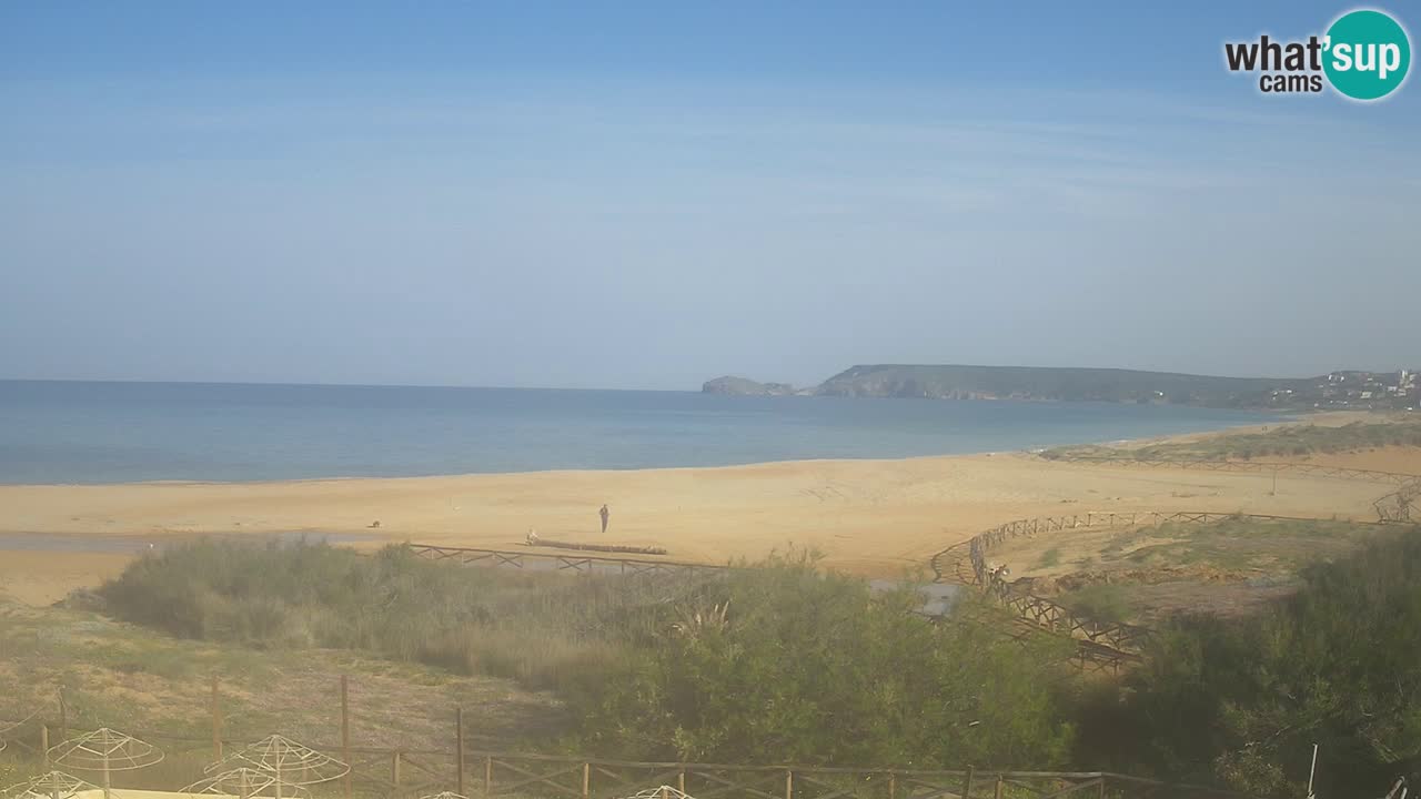 Webcam Torre dei Corsari – Vue en direct sur la plage depuis Punta Usai