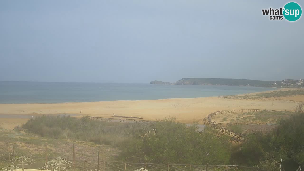 Webcam Torre dei Corsari – Live Beach View from Punta Usai