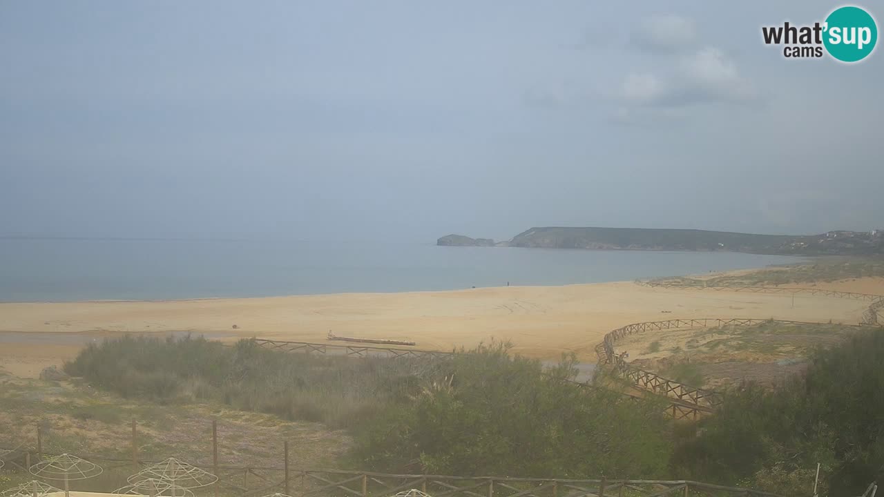 Webcam Torre dei Corsari – Liveblick auf den Strand von Punta Usai