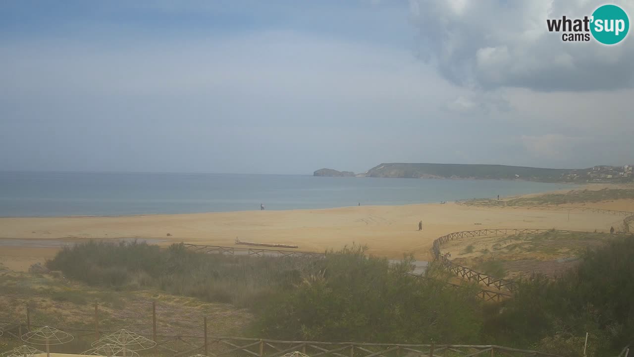 Webcam Torre dei Corsari – Live Beach View from Punta Usai